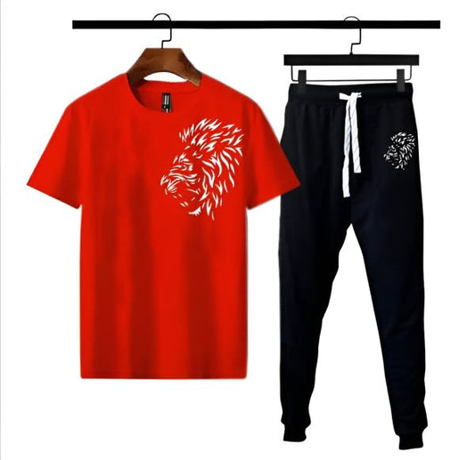 Red Lion Printed Front Logo Tracksuit